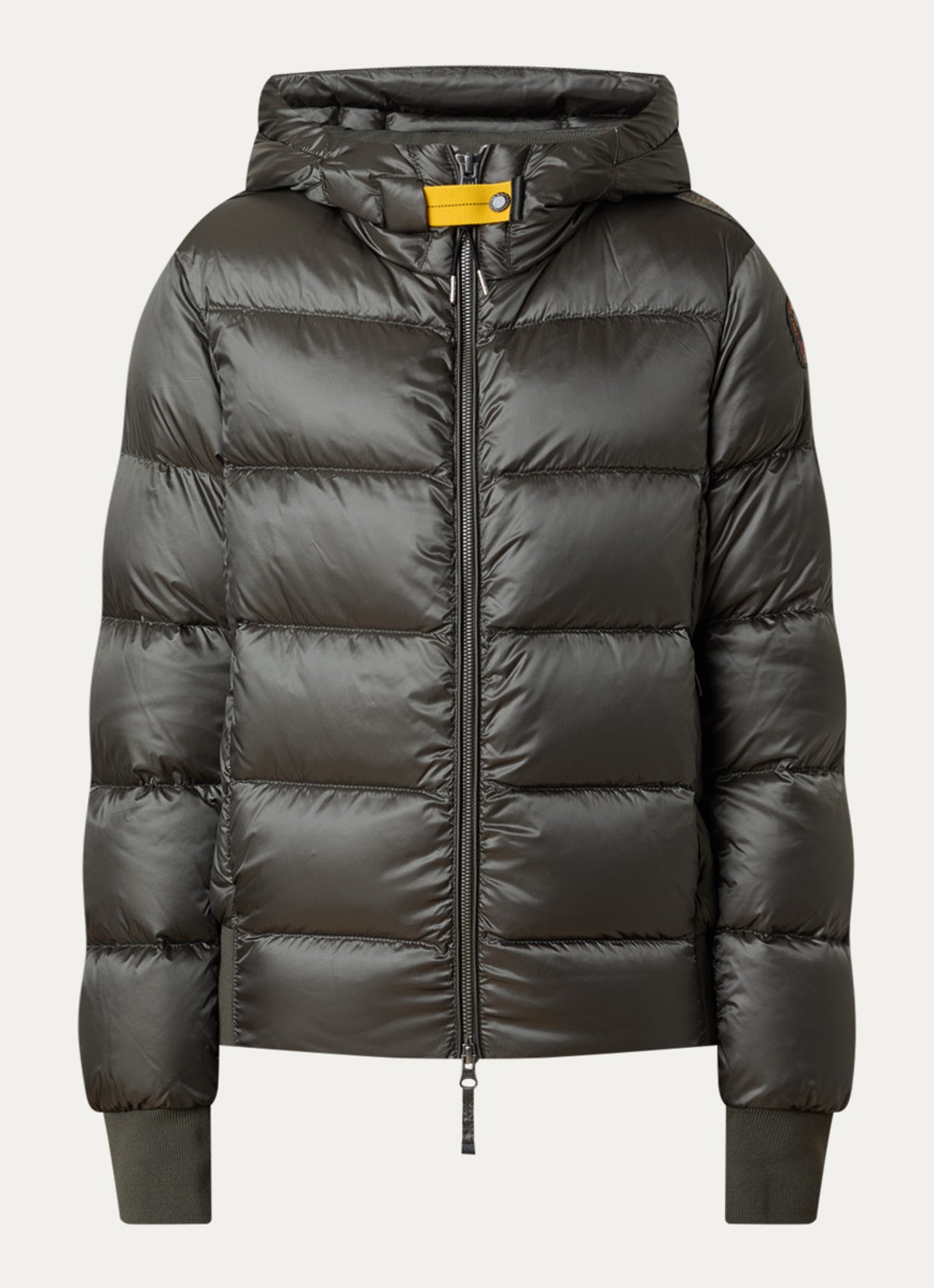 Parajumpers Marion puffer jack met donsvulling - voorkant 4 legergroen