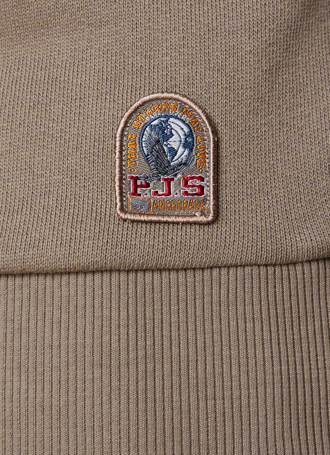 Parajumpers Matetsi sweater met logo - detail 5 khaki
