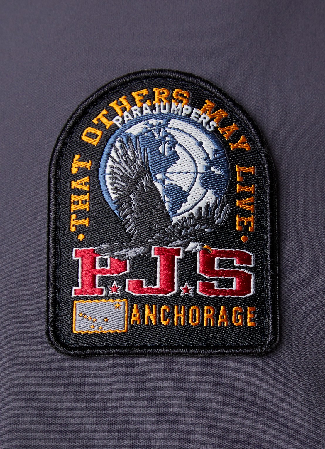 Parajumpers Matty gewatteerde jack met ritszakken - detail 3 donkergrijs
