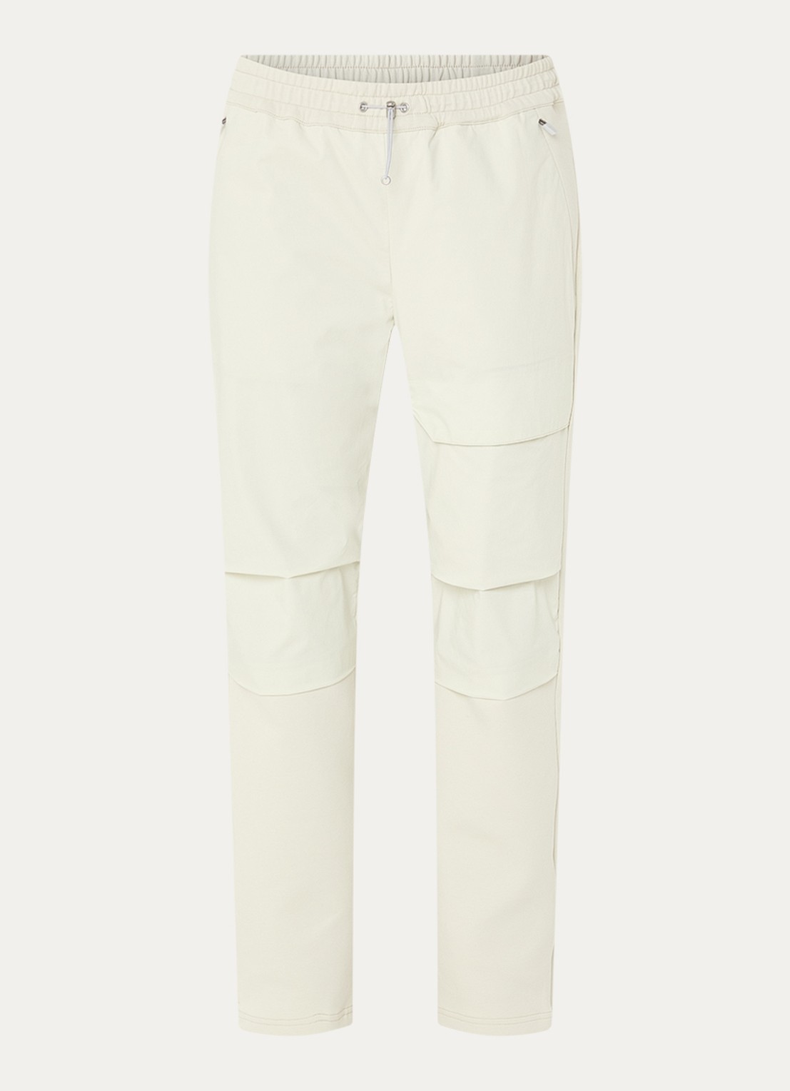 Parajumpers Mildrade high waist slim fit joggingsbroek met steekzakken - voorkant ivoor