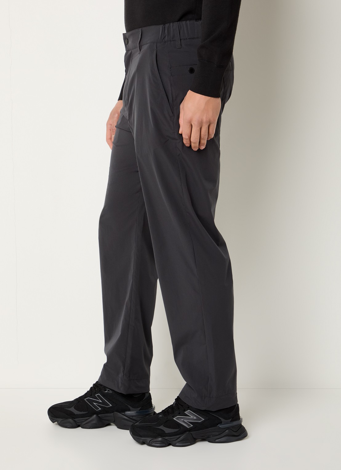 Parajumpers Mochrum straight fit broek met steekzakken - detail 5 antraciet