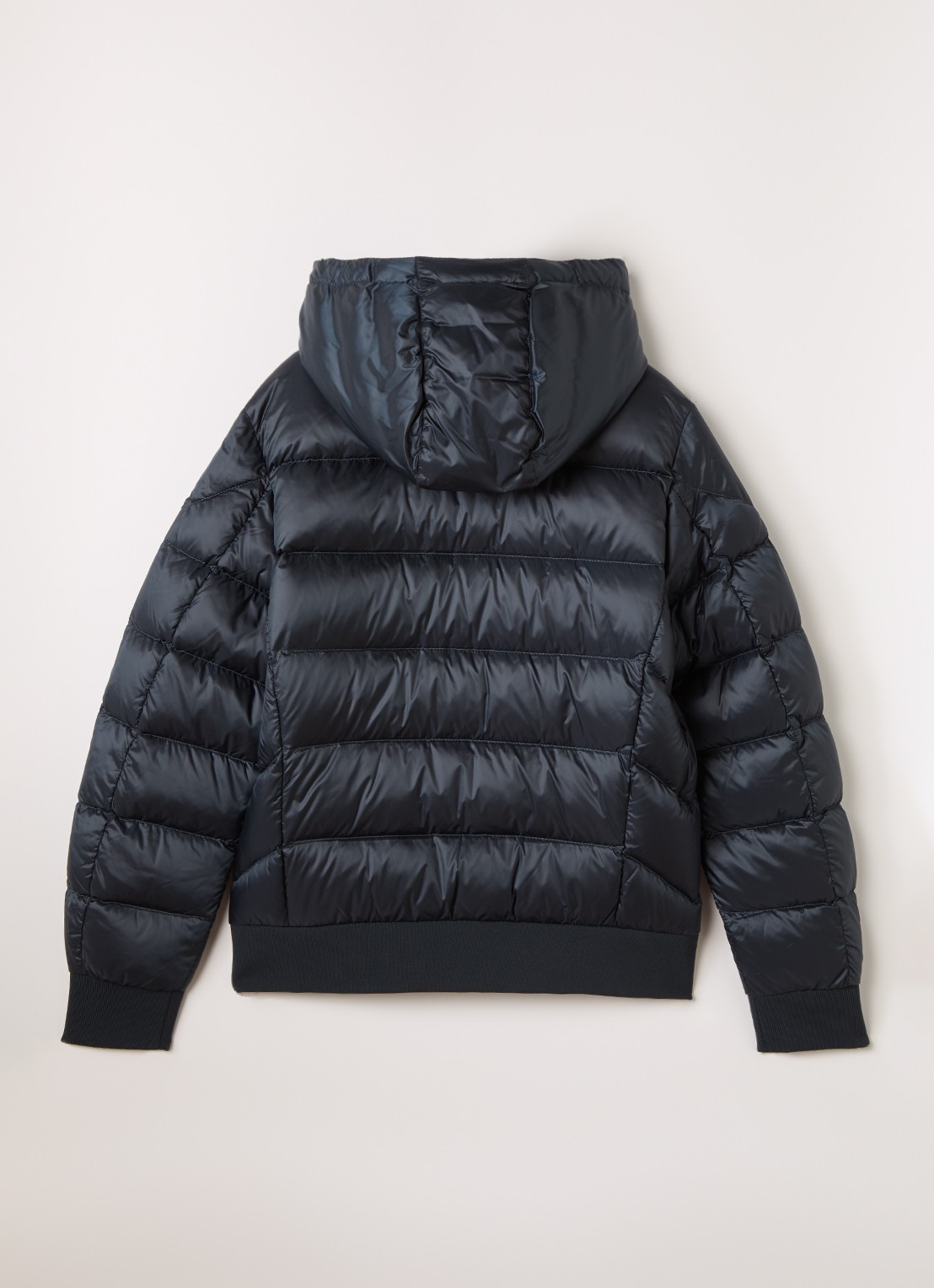 Parajumpers Pharrel puffer jack met donsvulling - achterkant indigo