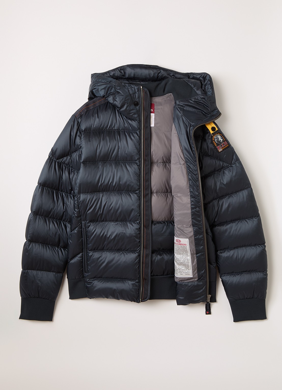 Parajumpers Pharrel puffer jack met donsvulling - voorkant 3 indigo