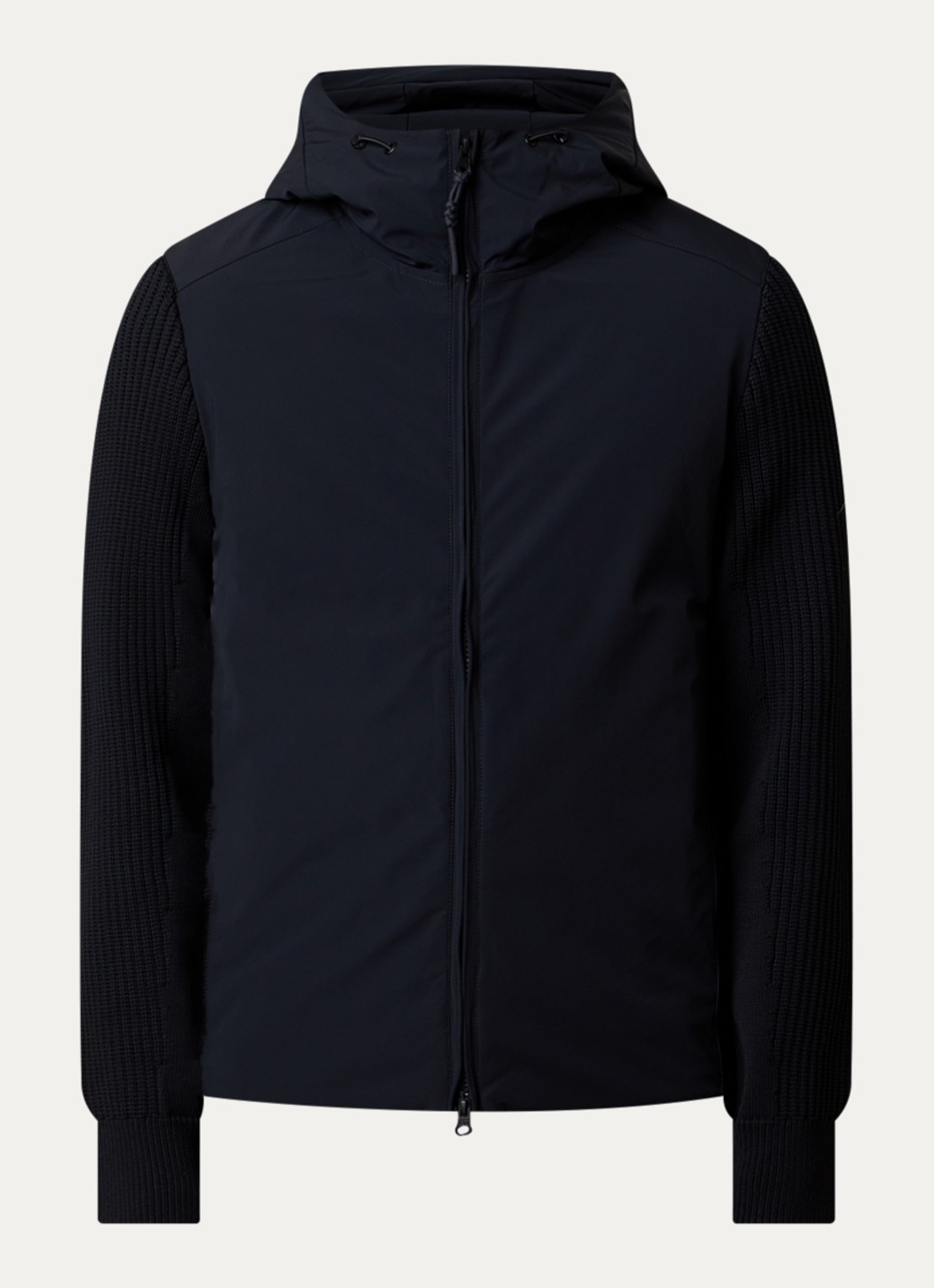 Parajumpers Rocher jack met steekzakken - voorkant 2 zwart