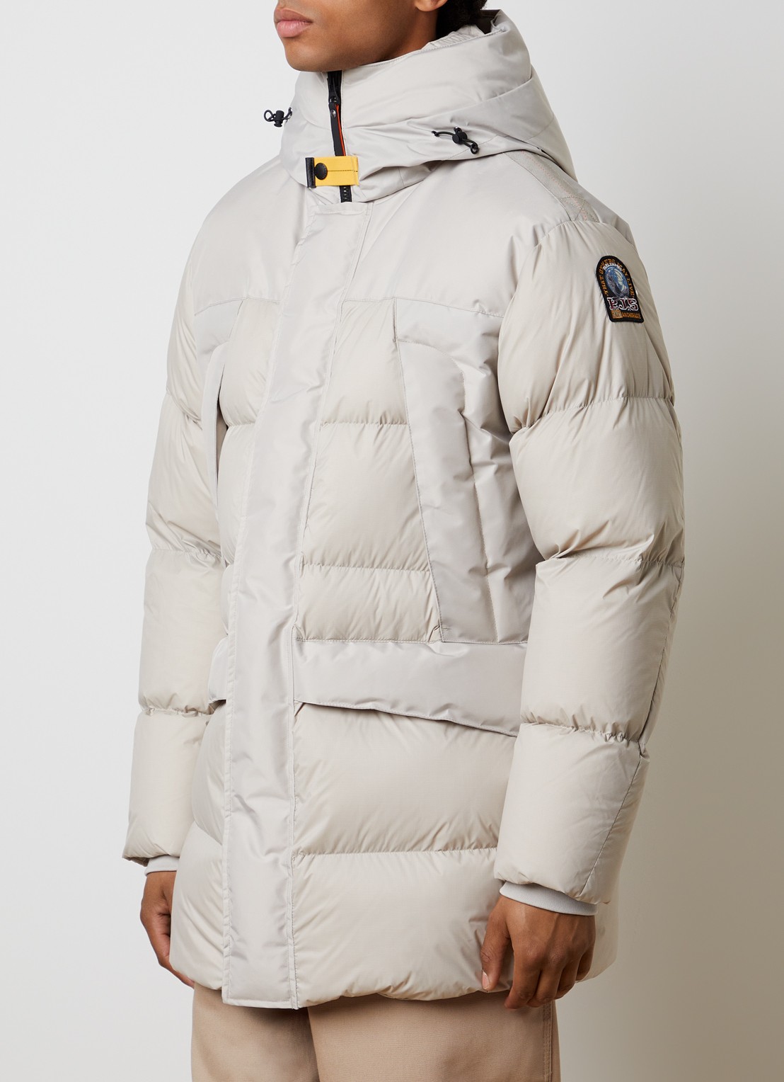 Parajumpers Shedir gewatteerde parka met steekzakken - detail 4 beige
