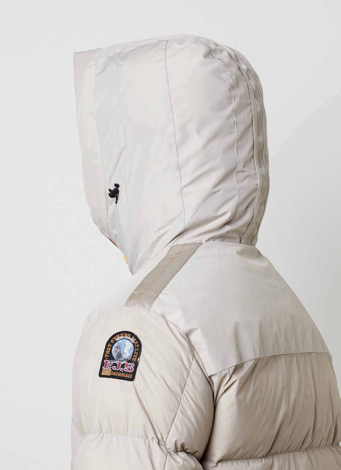 Parajumpers Shedir gewatteerde parka met steekzakken - detail 6 beige