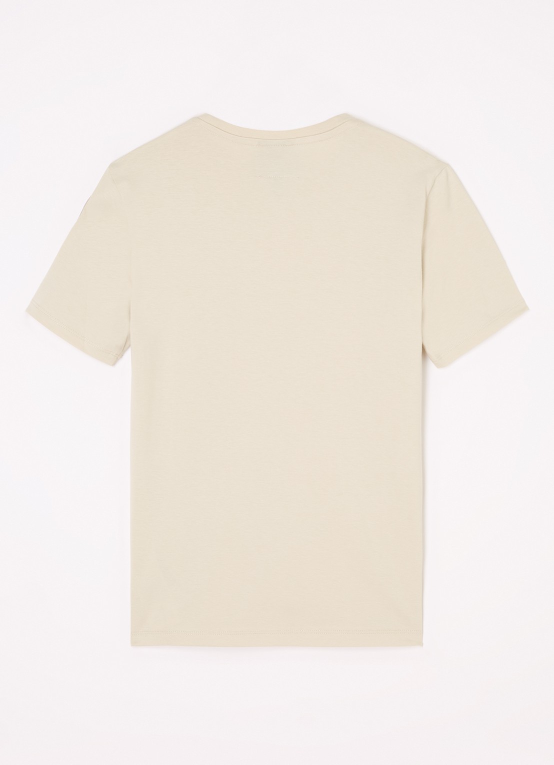 Parajumpers Shispare T-shirt met logo - voorkant 2 beige