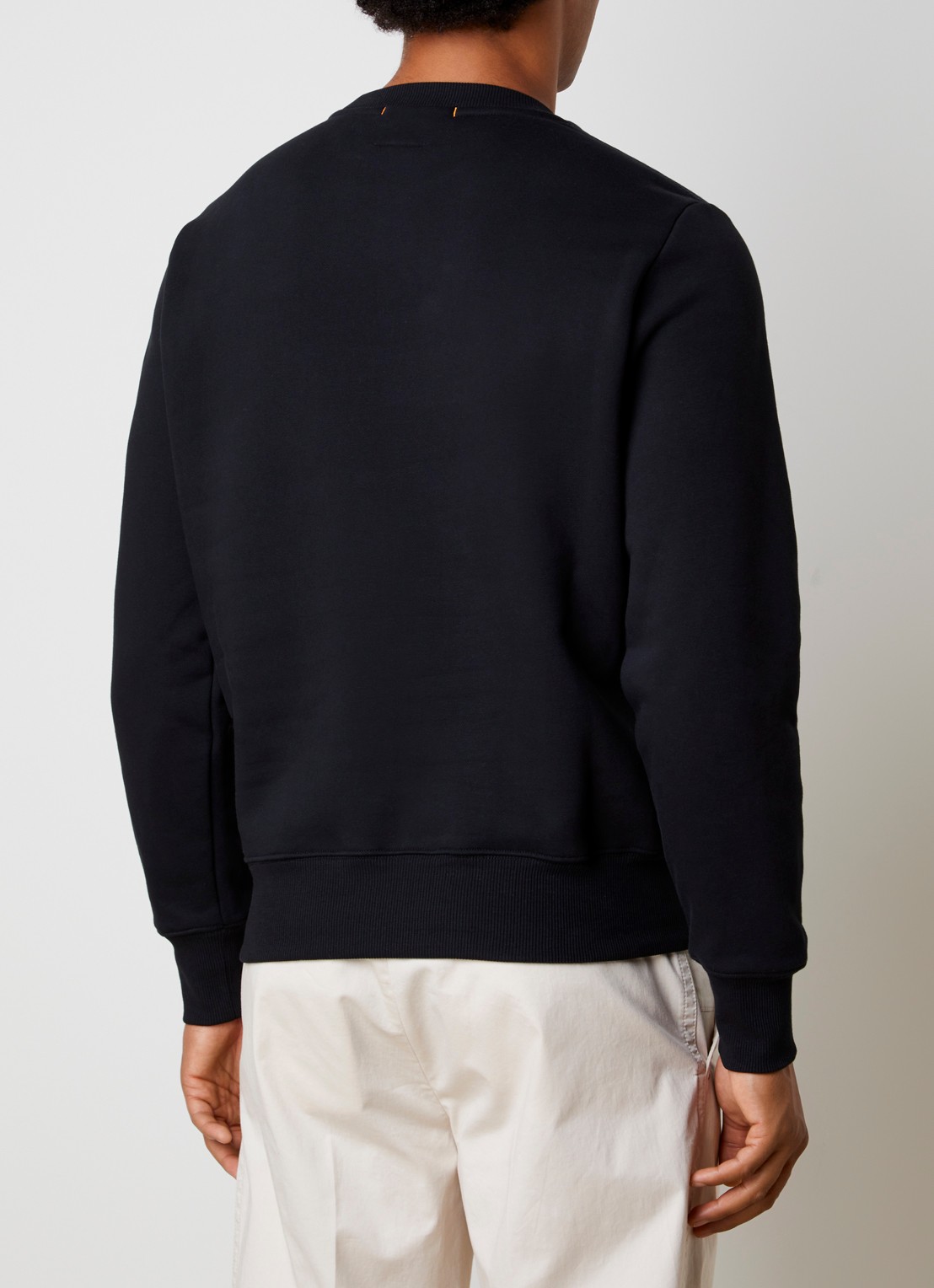 Parajumpers Sweater met logo - achterkant zwart