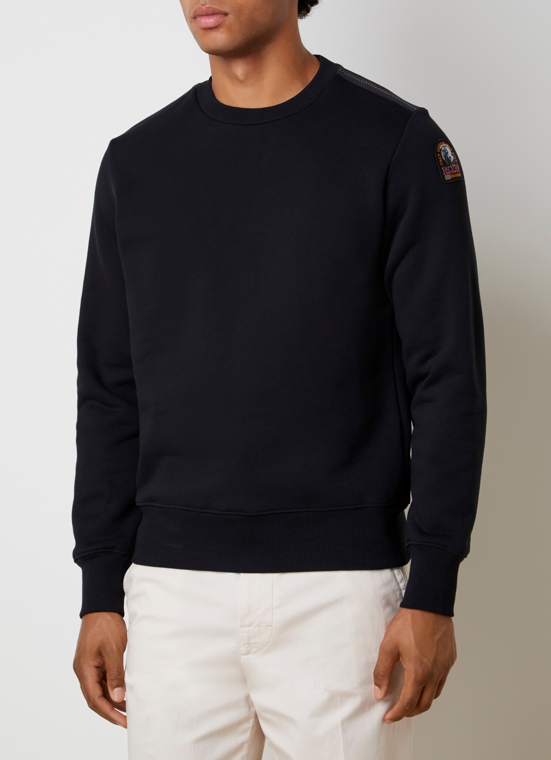 Parajumpers Sweater met logo - detail 2 zwart