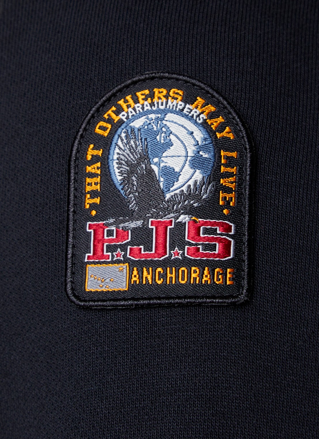 Parajumpers Sweater met logo - detail 3 zwart
