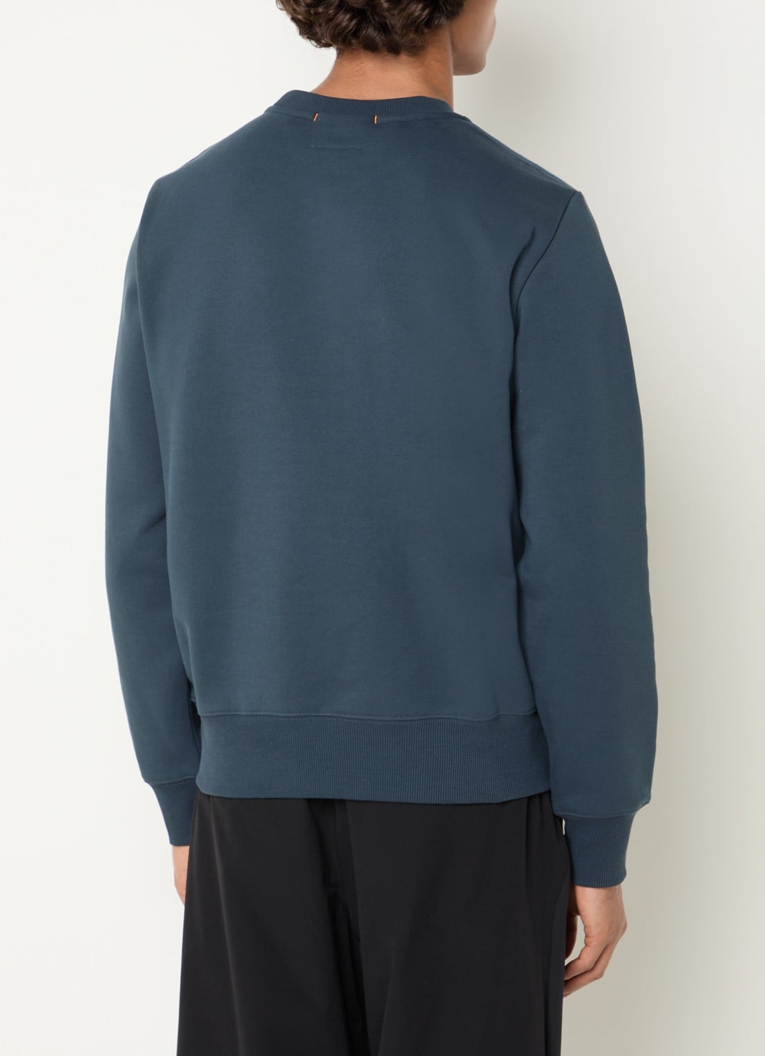 Parajumpers Sweater met logo - achterkant indigo