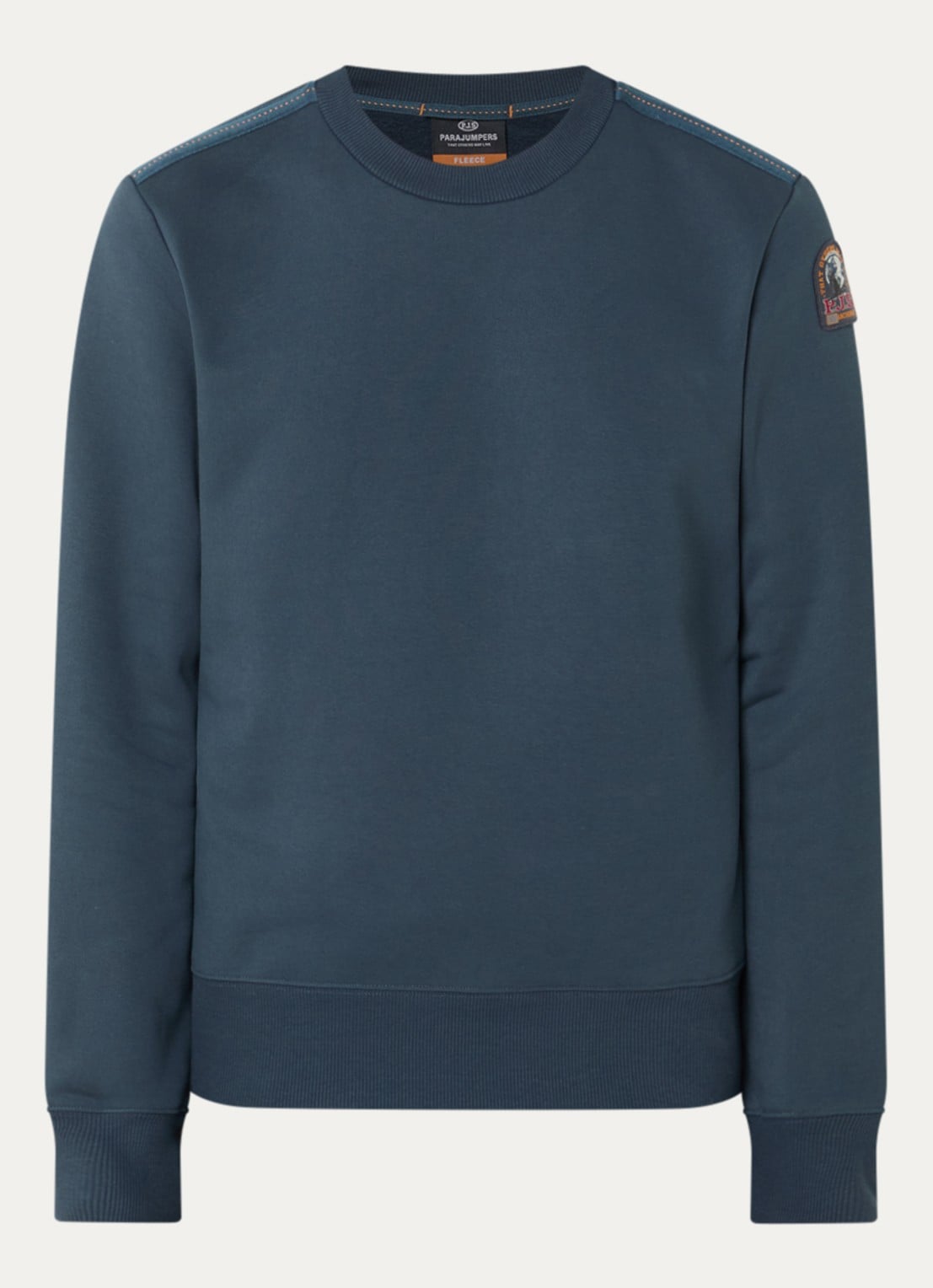 Parajumpers Sweater met logo - voorkant 3 indigo
