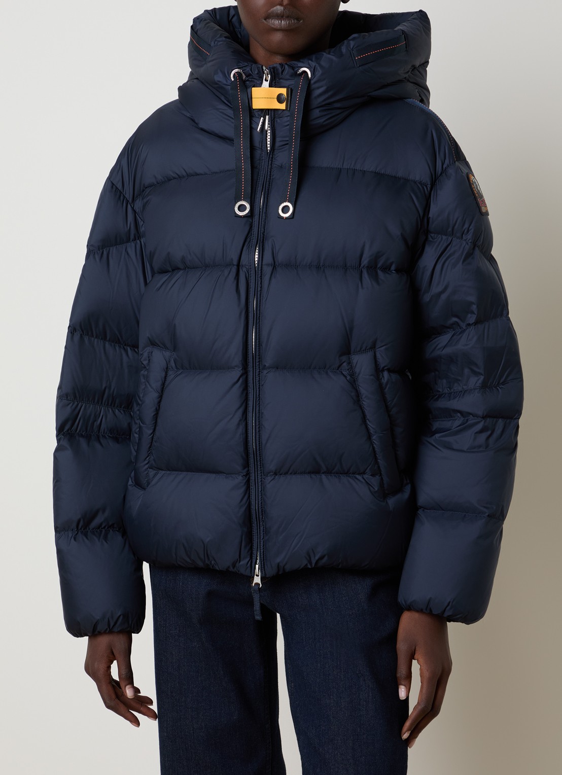 Parajumpers Tilly jas met eendendons en steekzakken - detail 3 indigo
