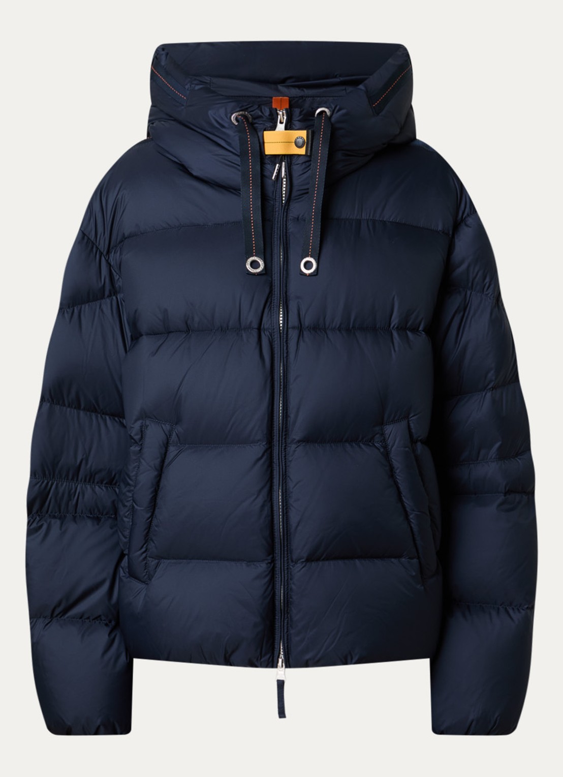 Parajumpers Tilly jas met eendendons en steekzakken - voorkant indigo