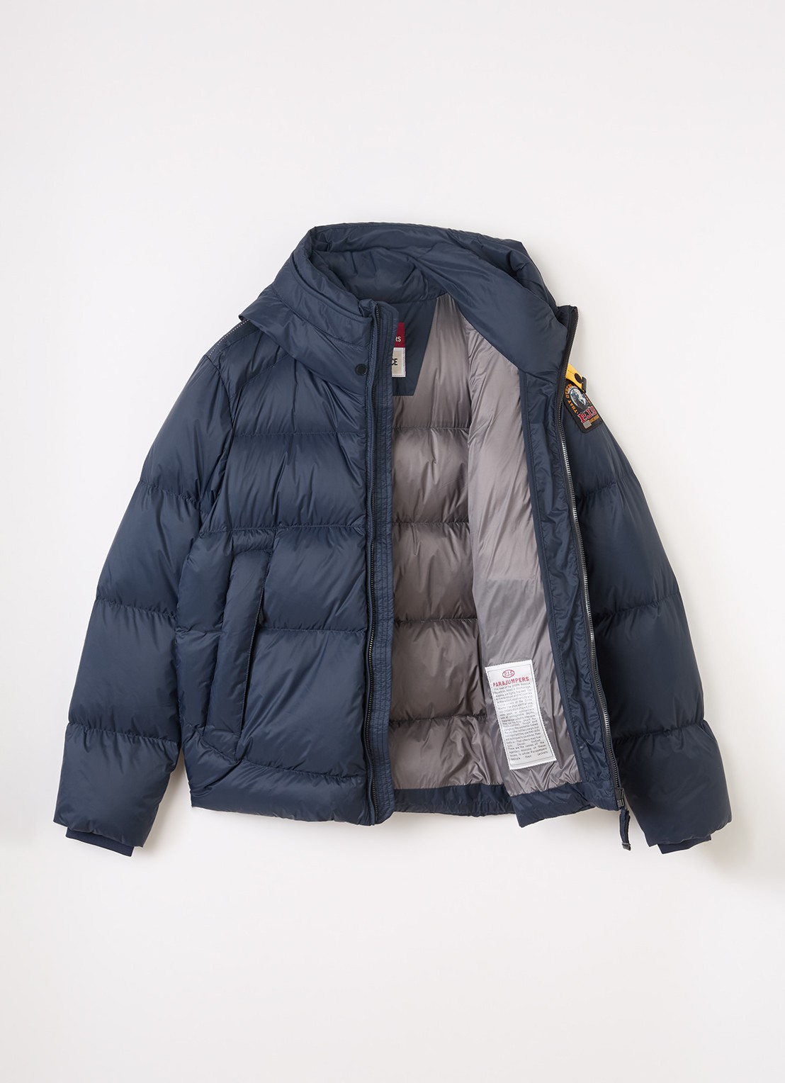 Parajumpers Tyrik pufferjack met donsvulling - voorkant 3 donkerblauw