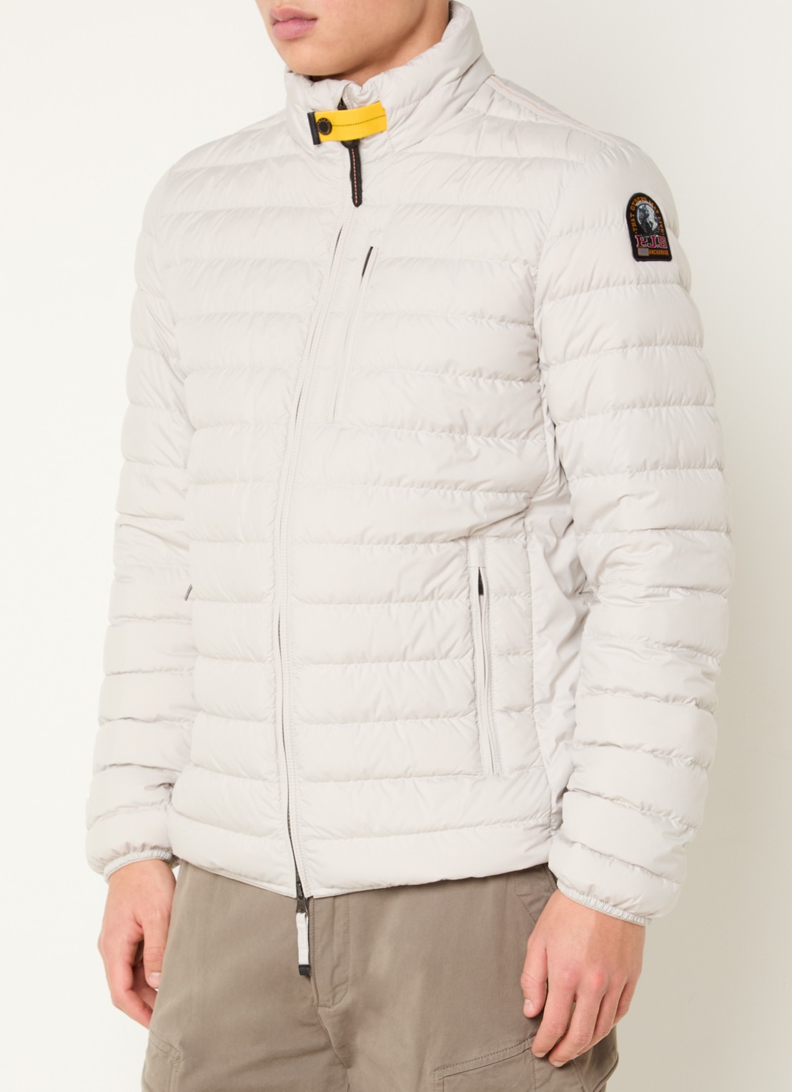 Parajumpers Ugo gewatteerd jack met donsvulling en ritszakken - detail 3 beige