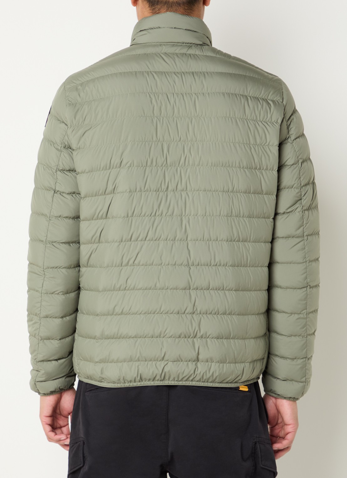 Parajumpers Ugo gewatteerd jack met donsvulling en ritszakken - achterkant lindegroen