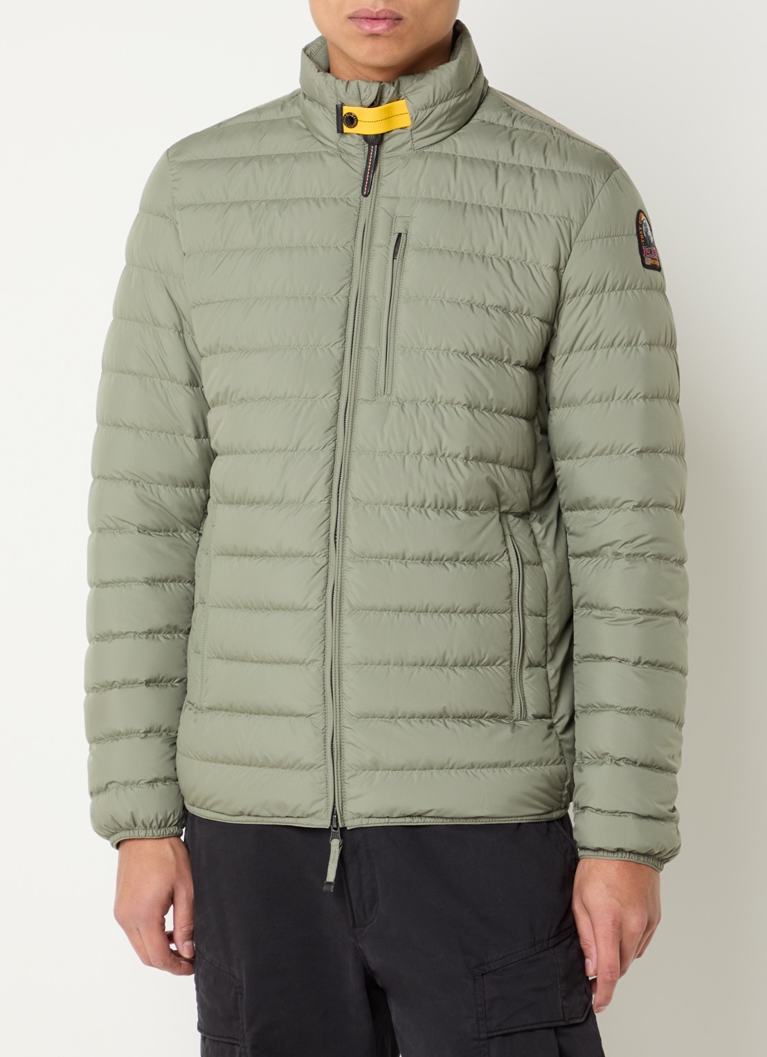 Parajumpers Ugo gewatteerd jack met donsvulling en ritszakken - detail 4 lindegroen