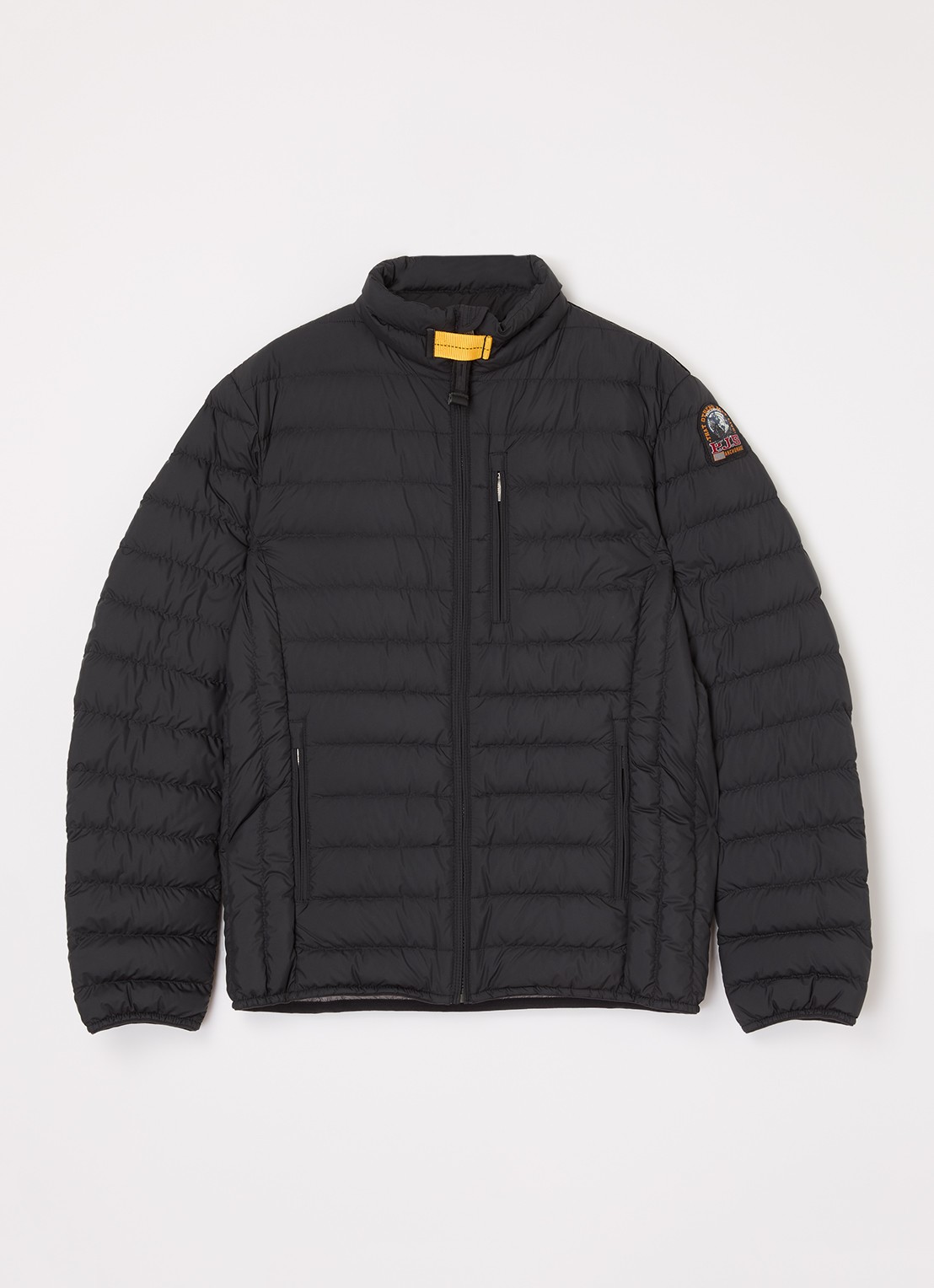 Parajumpers Ugo gewatteerd jack met donsvulling - voorkant 2 zwart