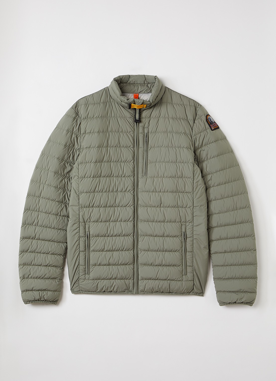 Parajumpers Ugo gewatteerd jack met donsvulling - voorkant 2 olijfgroen