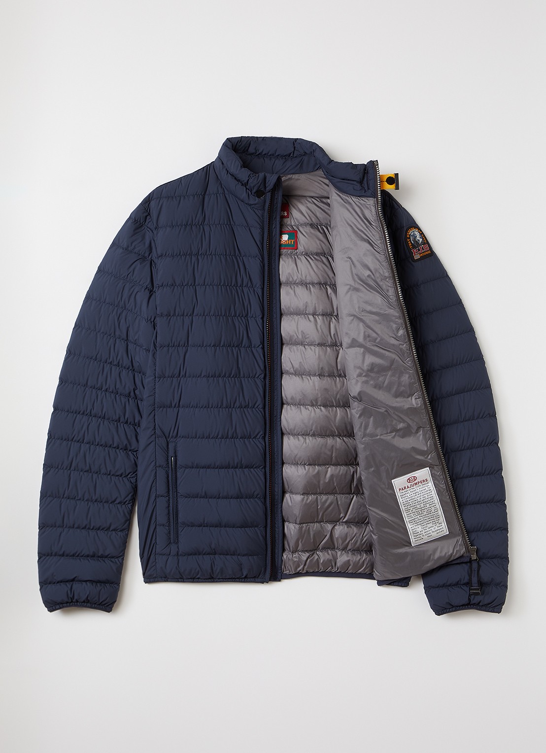 Parajumpers Ugo gewatteerd jack met donsvulling - voorkant 2 donkerblauw