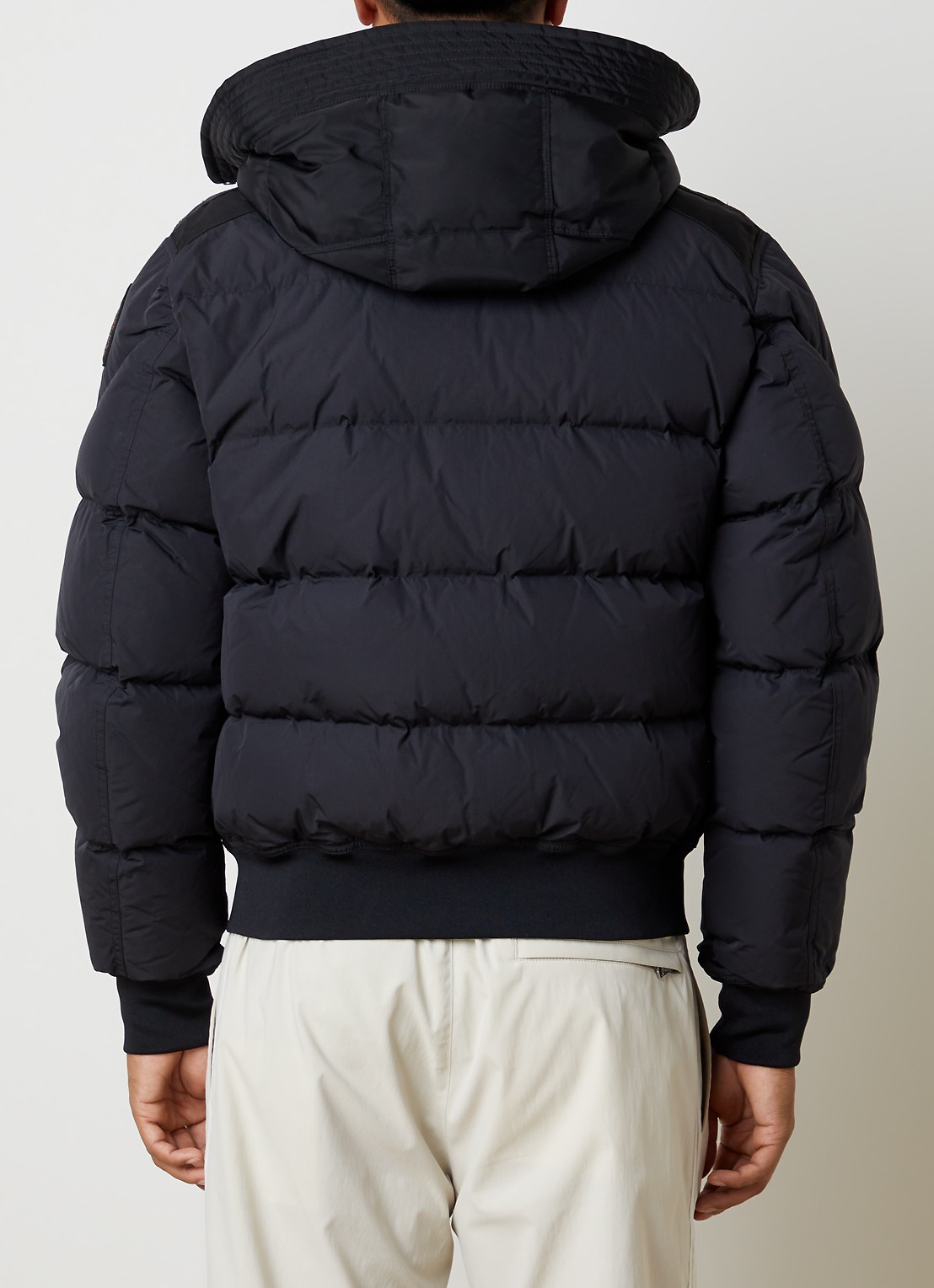 Parajumpers Wilmont 2.0 pufferjack met donsvulling - achterkant 4 zwart