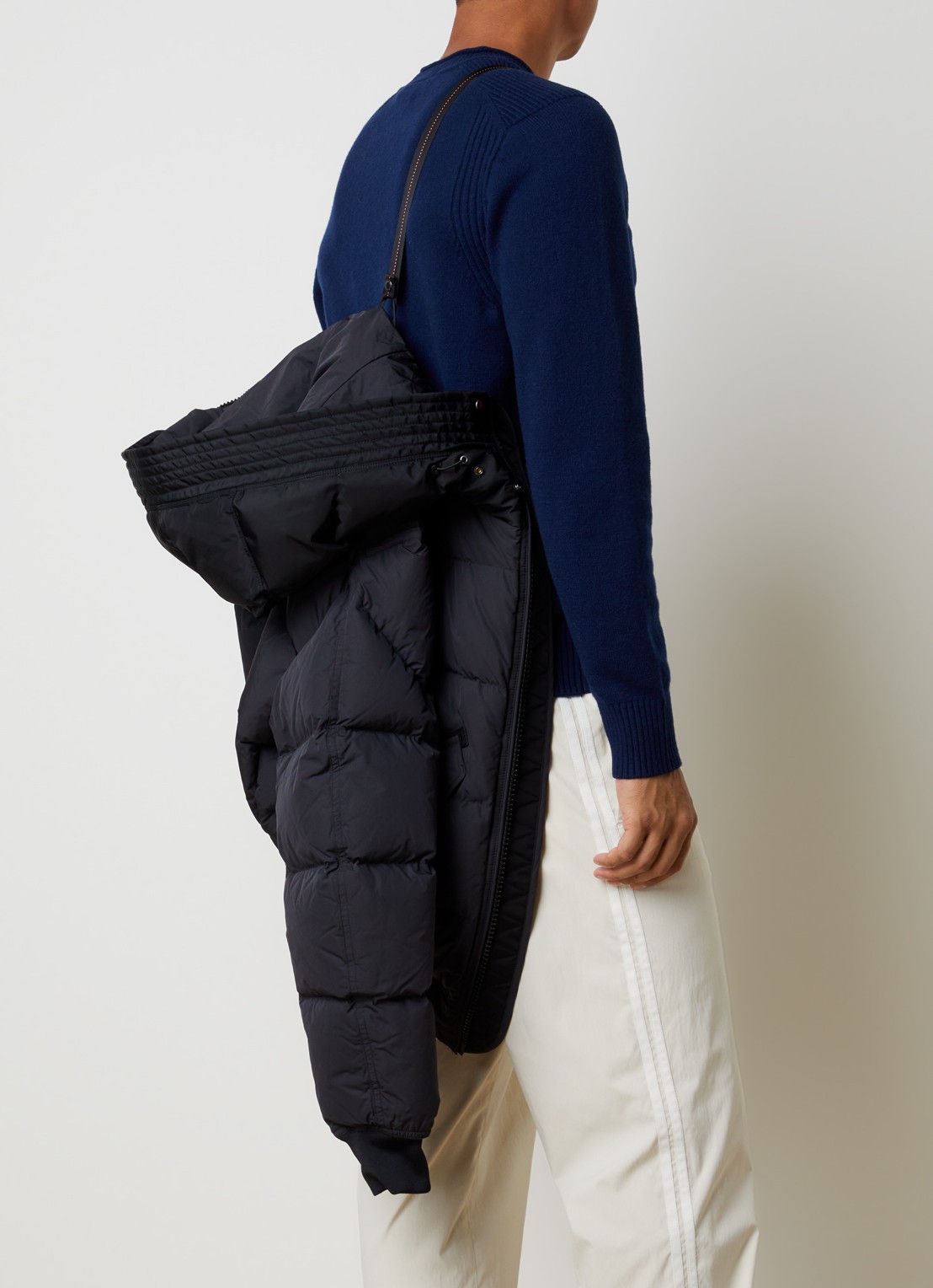 Parajumpers Wilmont 2.0 pufferjack met donsvulling - detail 2 zwart