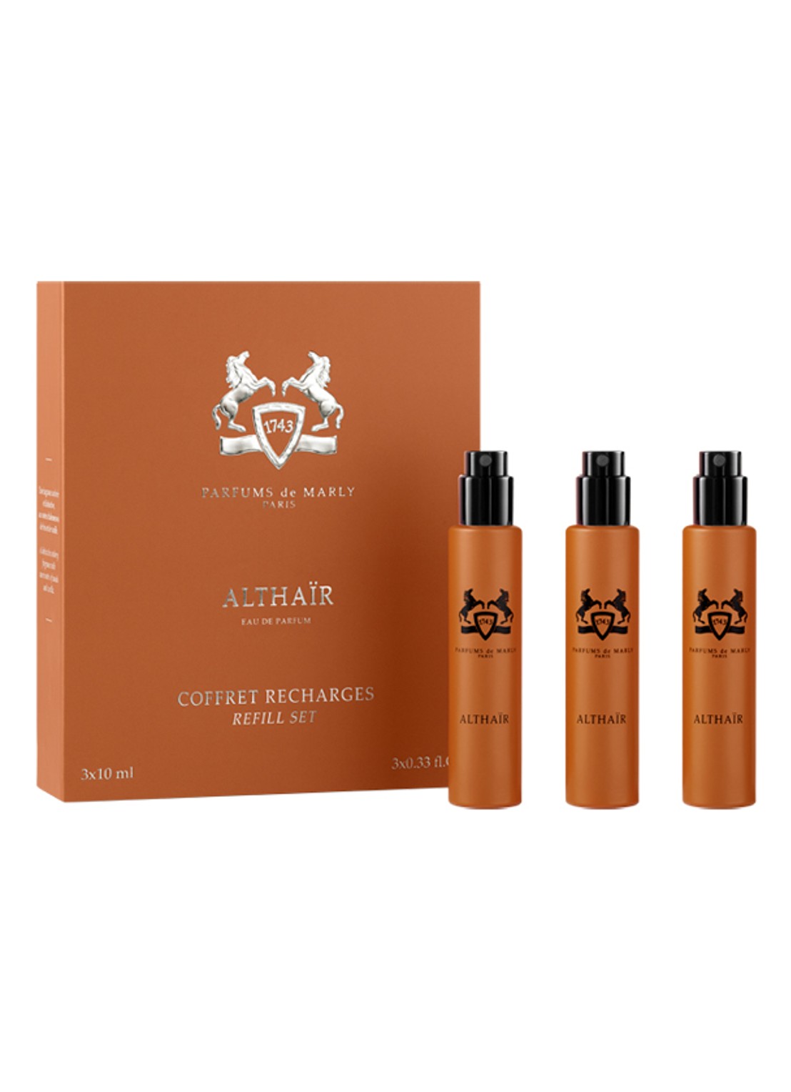 Parfums de Marly Althaïr Set Refill - navulling set van 3  - voorkant undefined
