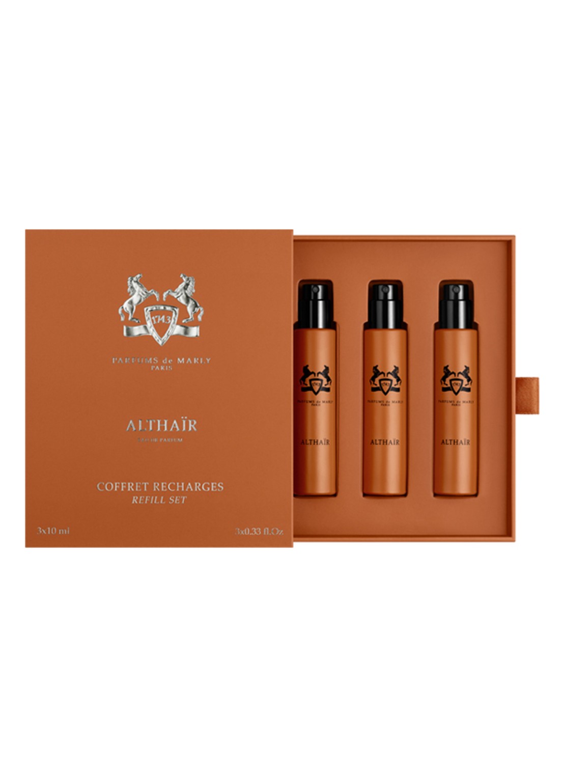 Parfums de Marly Althaïr Set Refill - navulling set van 3  - voorkant 2 undefined
