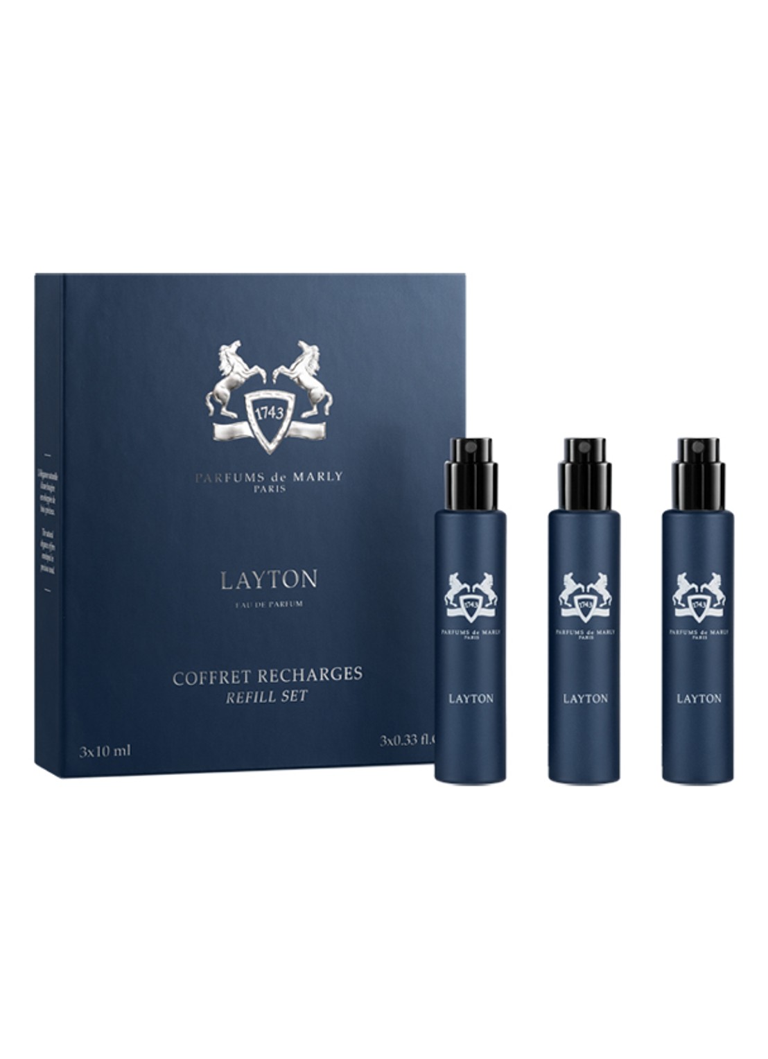 Parfums de Marly Layton Refill Set - navulling set van 3  - voorkant undefined