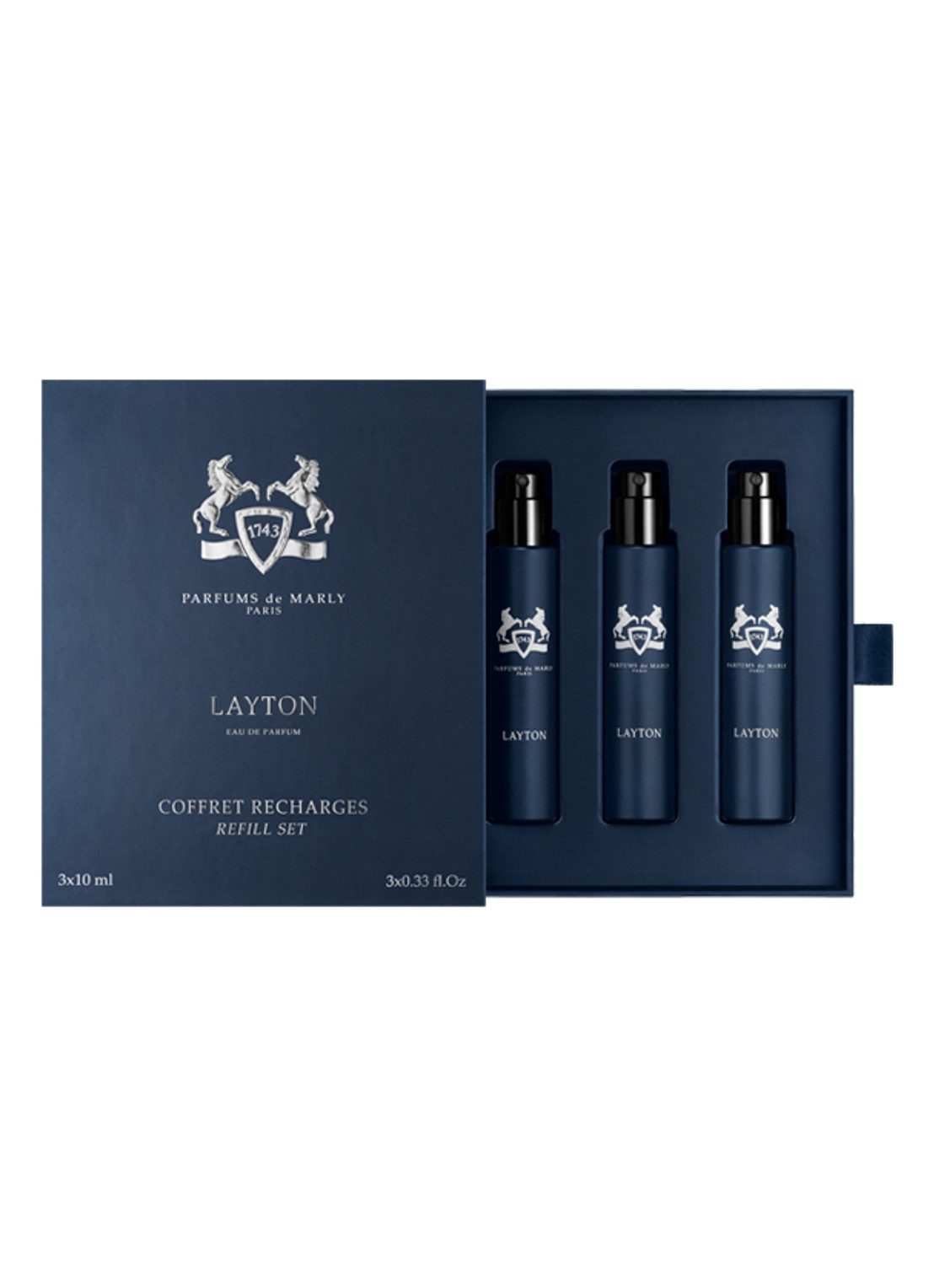 Parfums de Marly Layton Refill Set - navulling set van 3  - voorkant 2 undefined