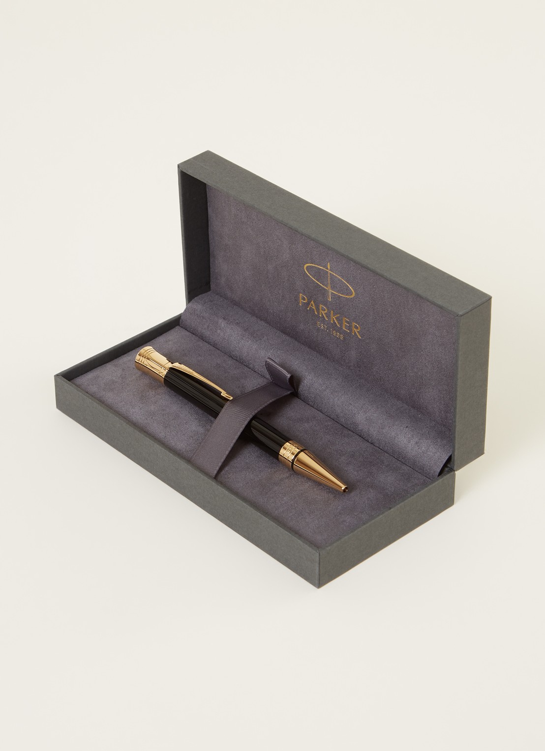 Parker Balpen Parker Duofold Prestige - voorkant 2 zwart