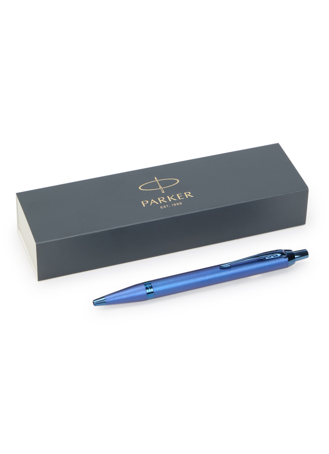Parker Balpen Parker IM Monochrome - voorkant blauw