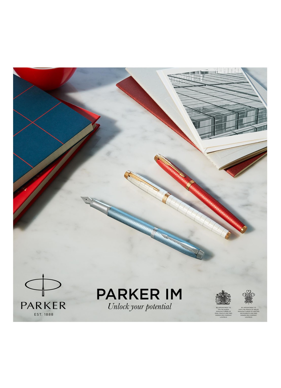 Parker Vulpen Parker Im Premium Blue - detail 3 lichtblauw