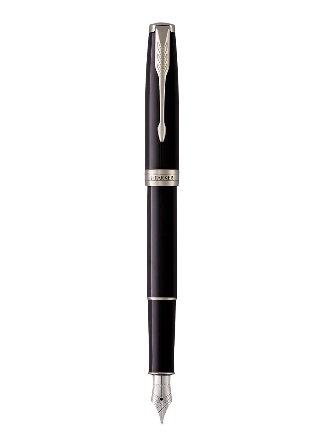 Parker Vulpen Parker Sonnet Ct M Lak - detail 4 zwart