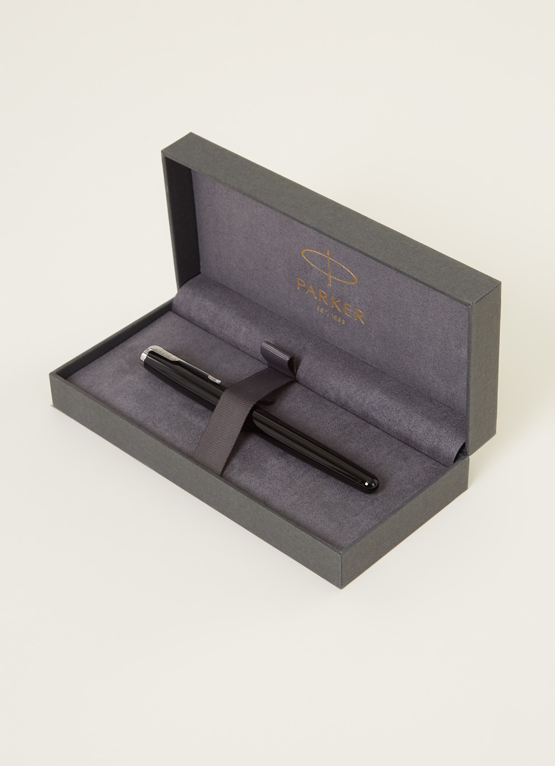 Parker Vulpen Parker Sonnet Ct M Lak - voorkant 2 zwart