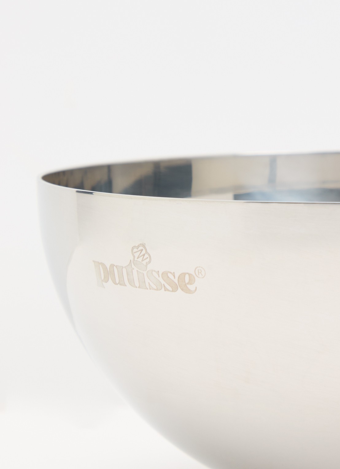 Patisse Halve bolvorm 6 cm - voorkant 2 zilver