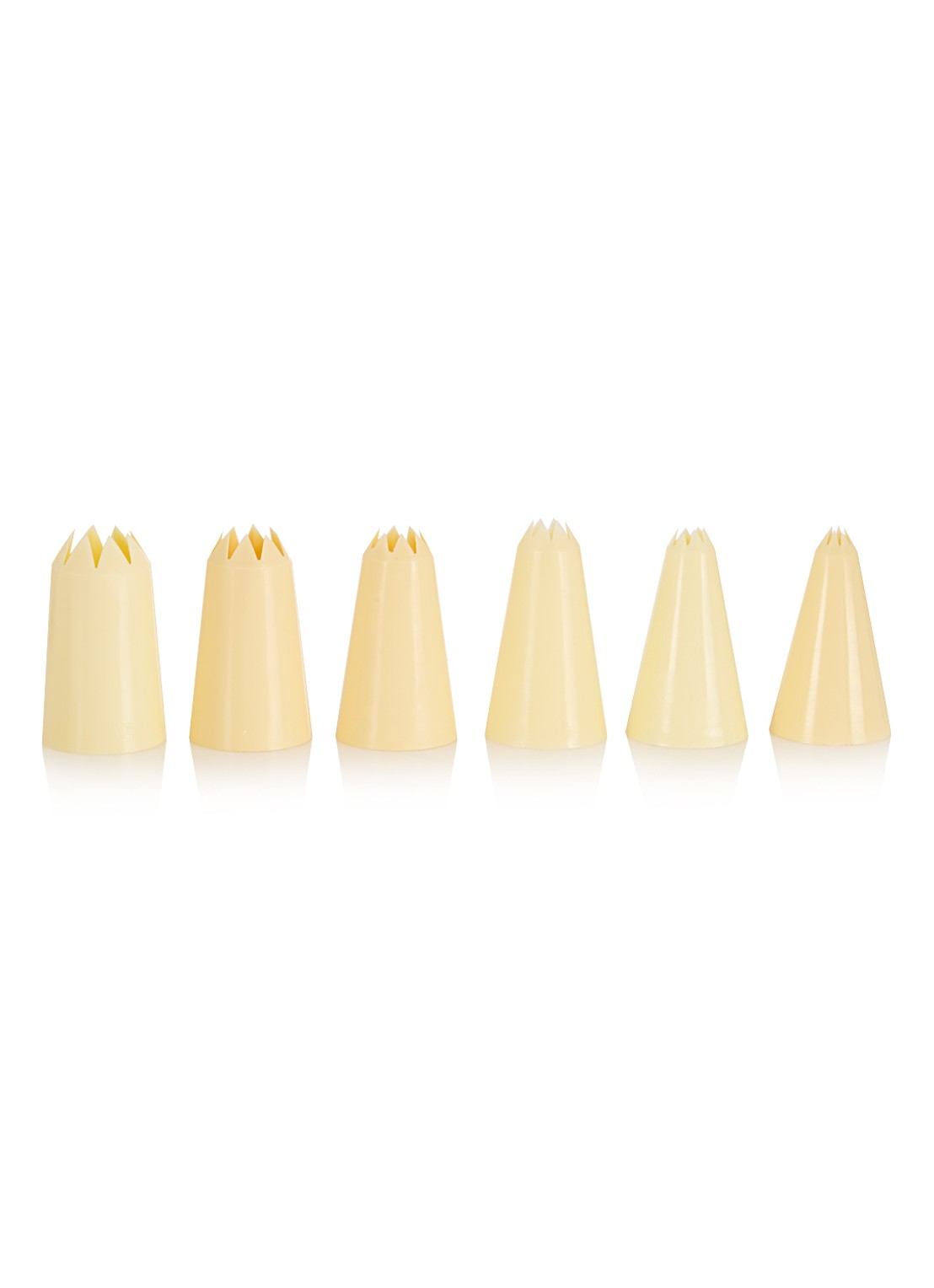 Patisse Spuitmondjes van kunststof set van 7 - voorkant undefined