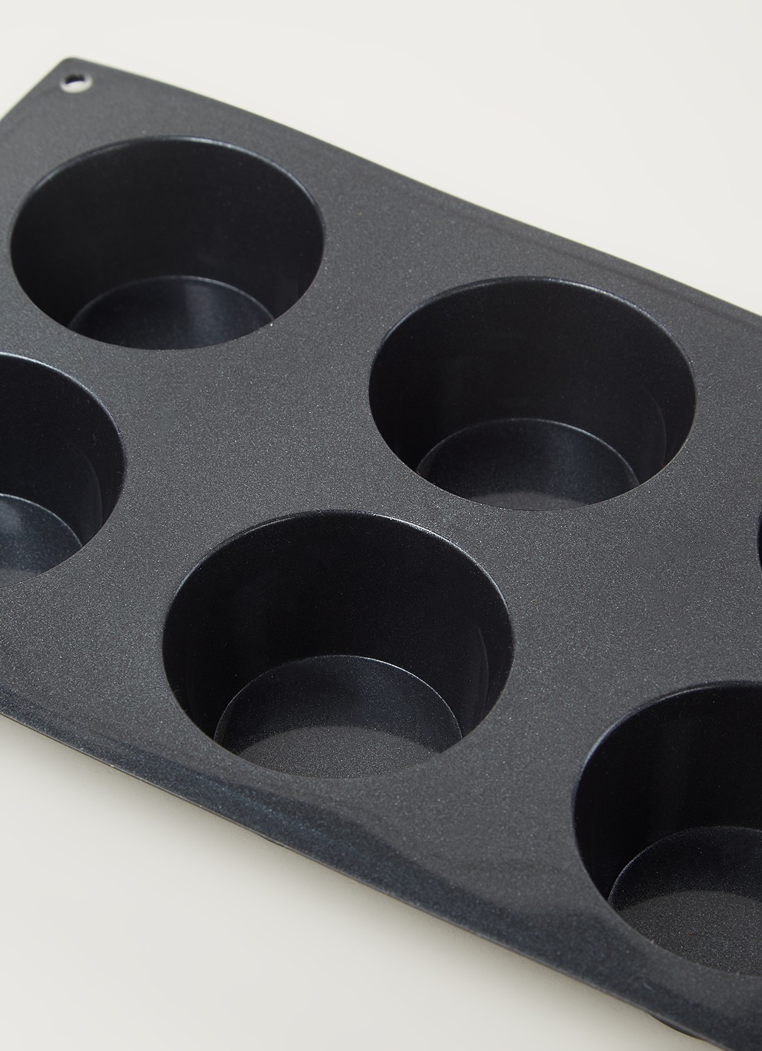 Patisse Starflex flexibele muffinvorm 6-vaks 29 x 17 cm  - detail antraciet