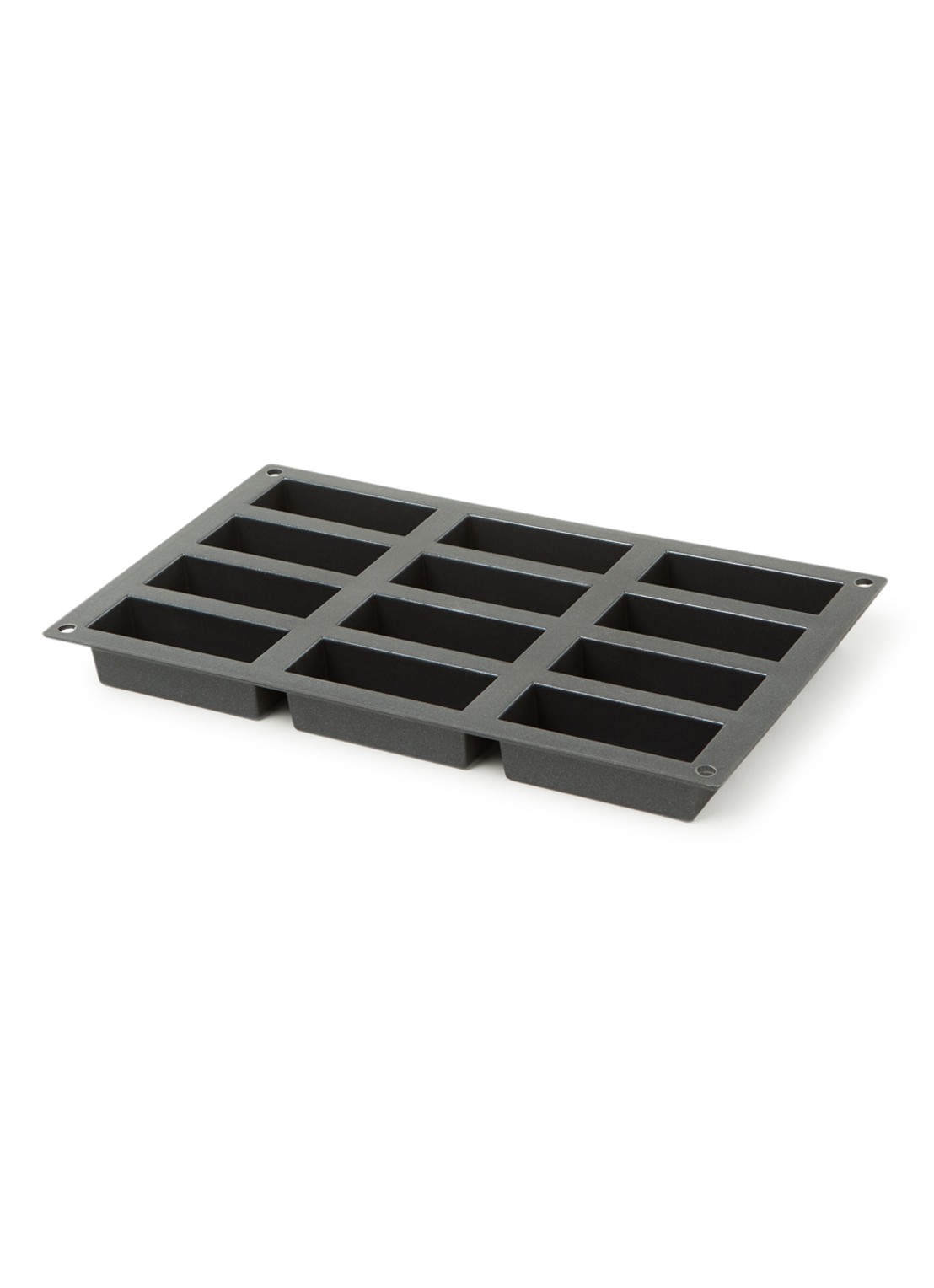 Patisse Starflex mini cakevorm 12-vaks - voorkant antraciet
