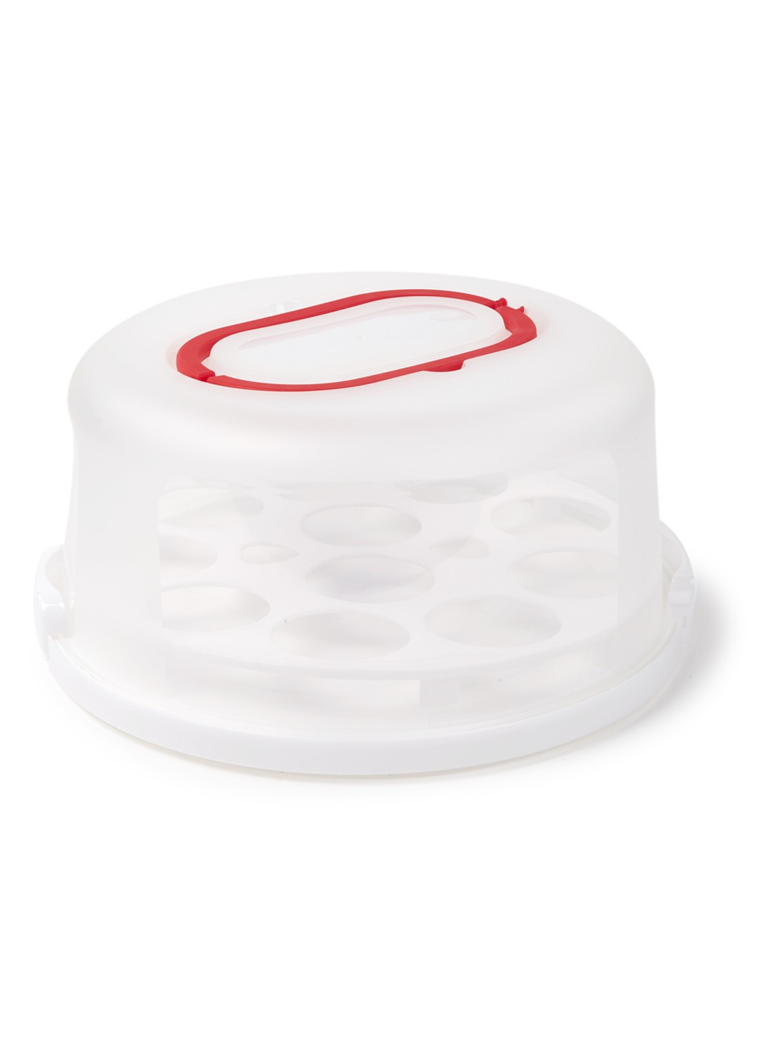 Patisse Taart- en cupcake doos 30 cm - voorkant wit