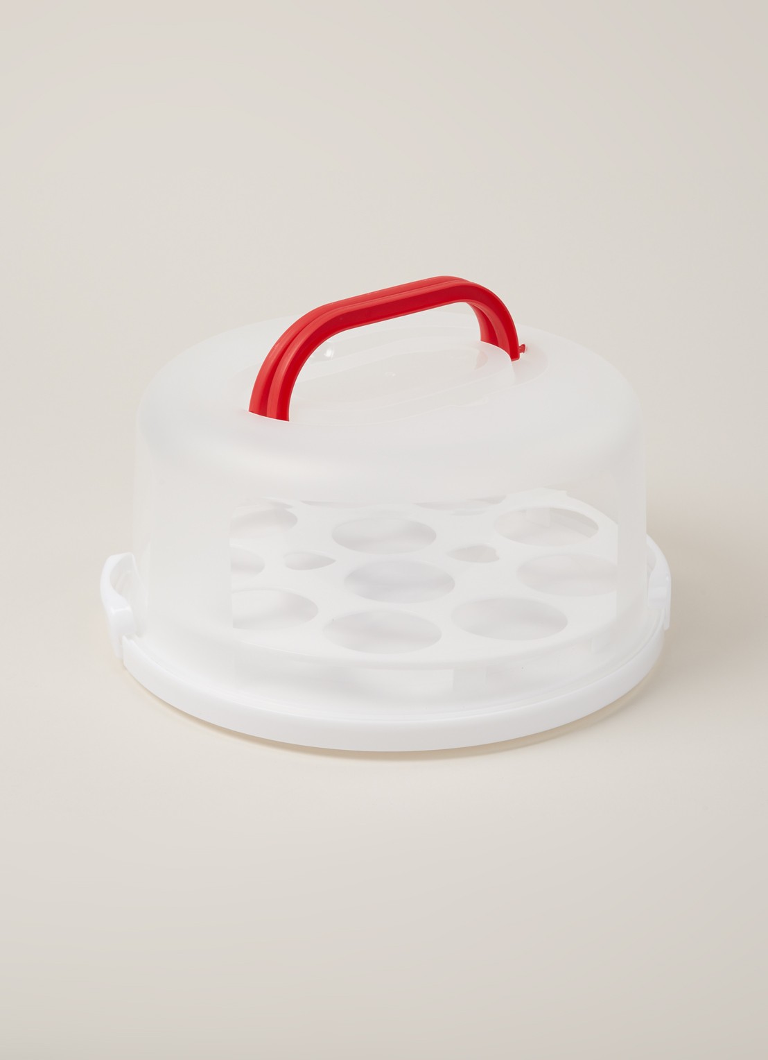 Patisse Taart- en cupcake doos 30 cm - voorkant 2 wit