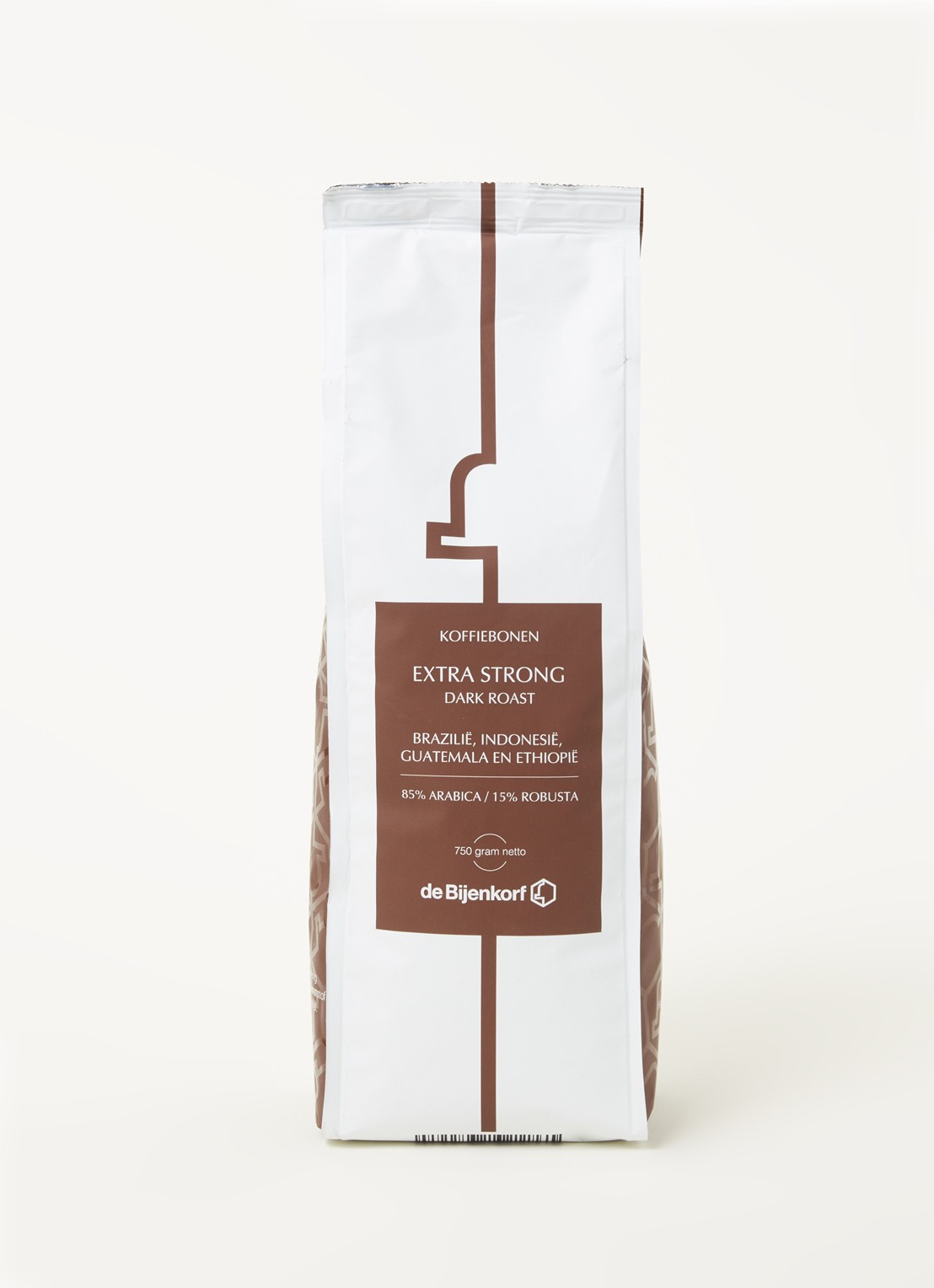 Patisserie de Bijenkorf Extra Strong Dark Roast koffiebonen 750 gram - voorkant 2 undefined