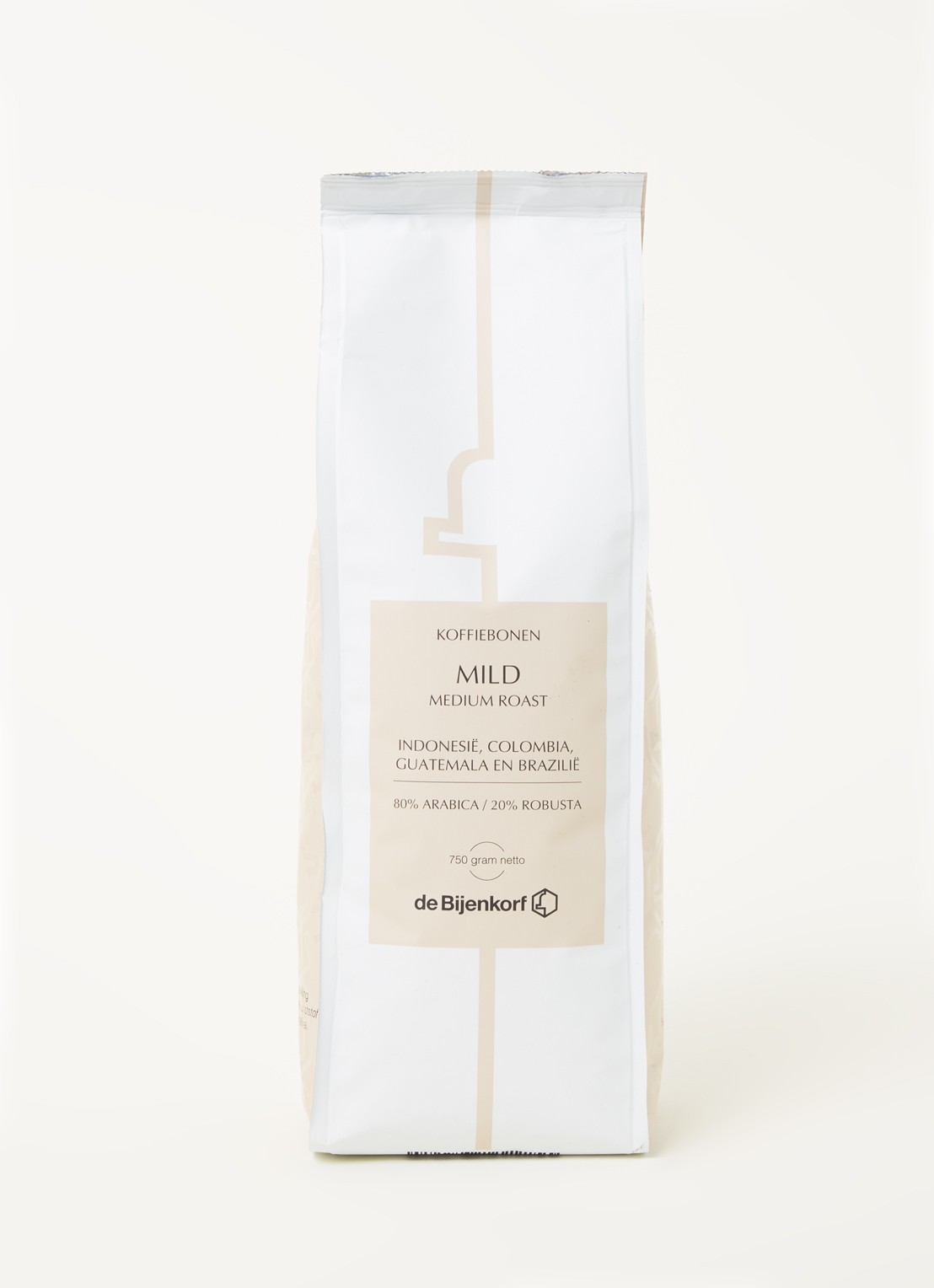 Patisserie de Bijenkorf Mild Medium Roast koffiebonen 750 gram - voorkant 2 undefined
