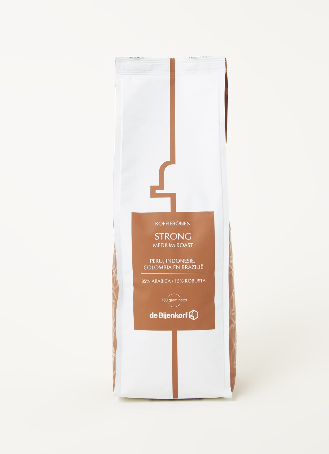 Patisserie de Bijenkorf Strong Medium Roast koffiebonen 750 gram - voorkant 2 undefined