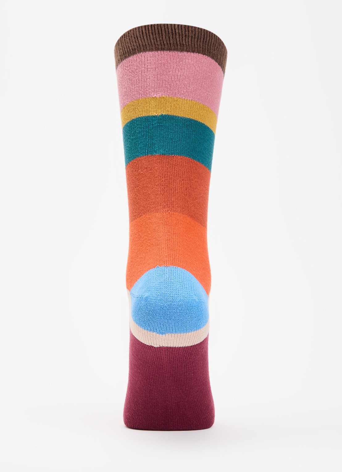 Paul Smith Bold Stripe ribgebreide sokken in katoenblend - voorkant 3 multicolor