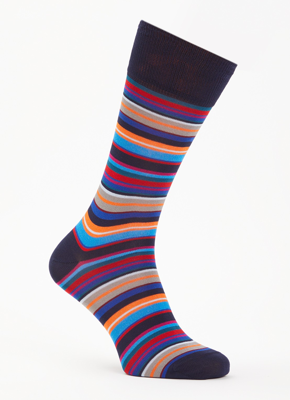 Paul Smith Cable sokken in katoenblend met print - voorkant 2 multicolor