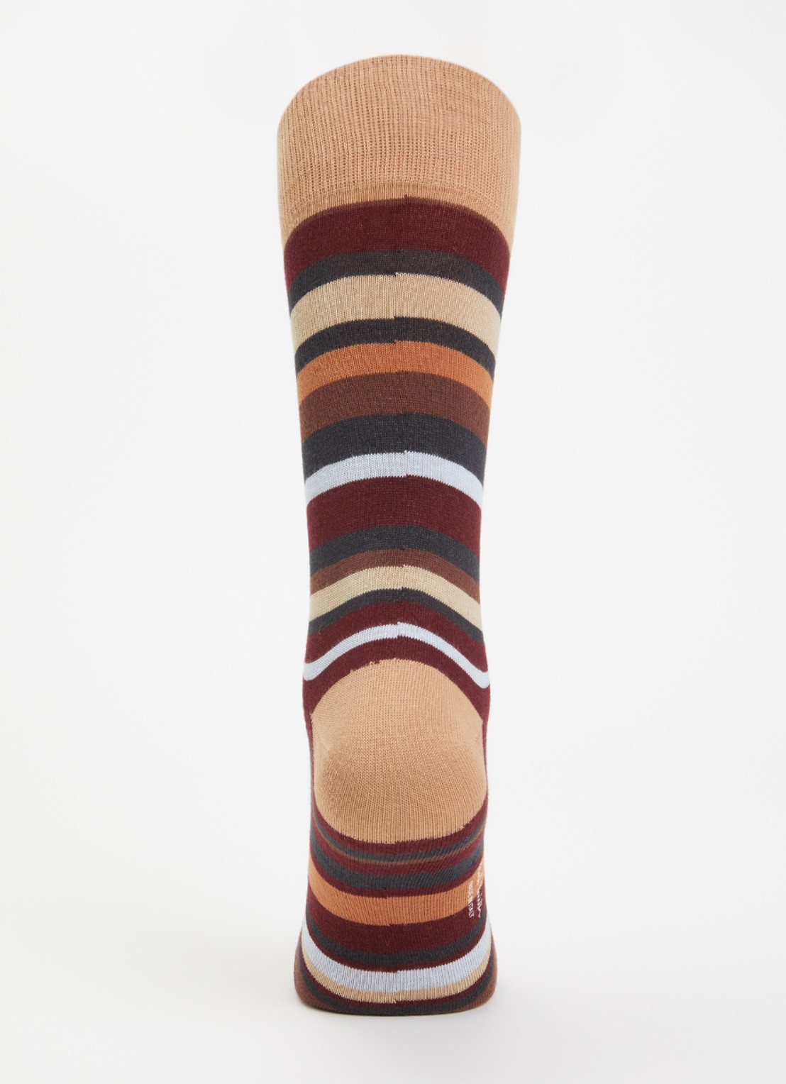Paul Smith Clayton sokken met streepprint  - voorkant 3 bruin