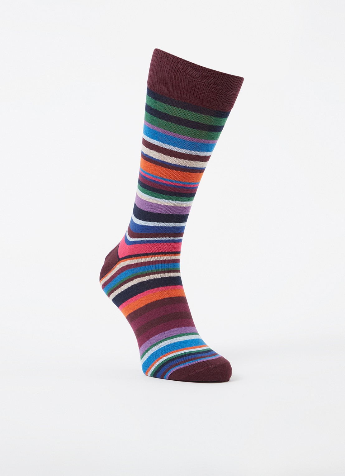 Paul Smith Curtis sokken in katoenblend - voorkant bruin