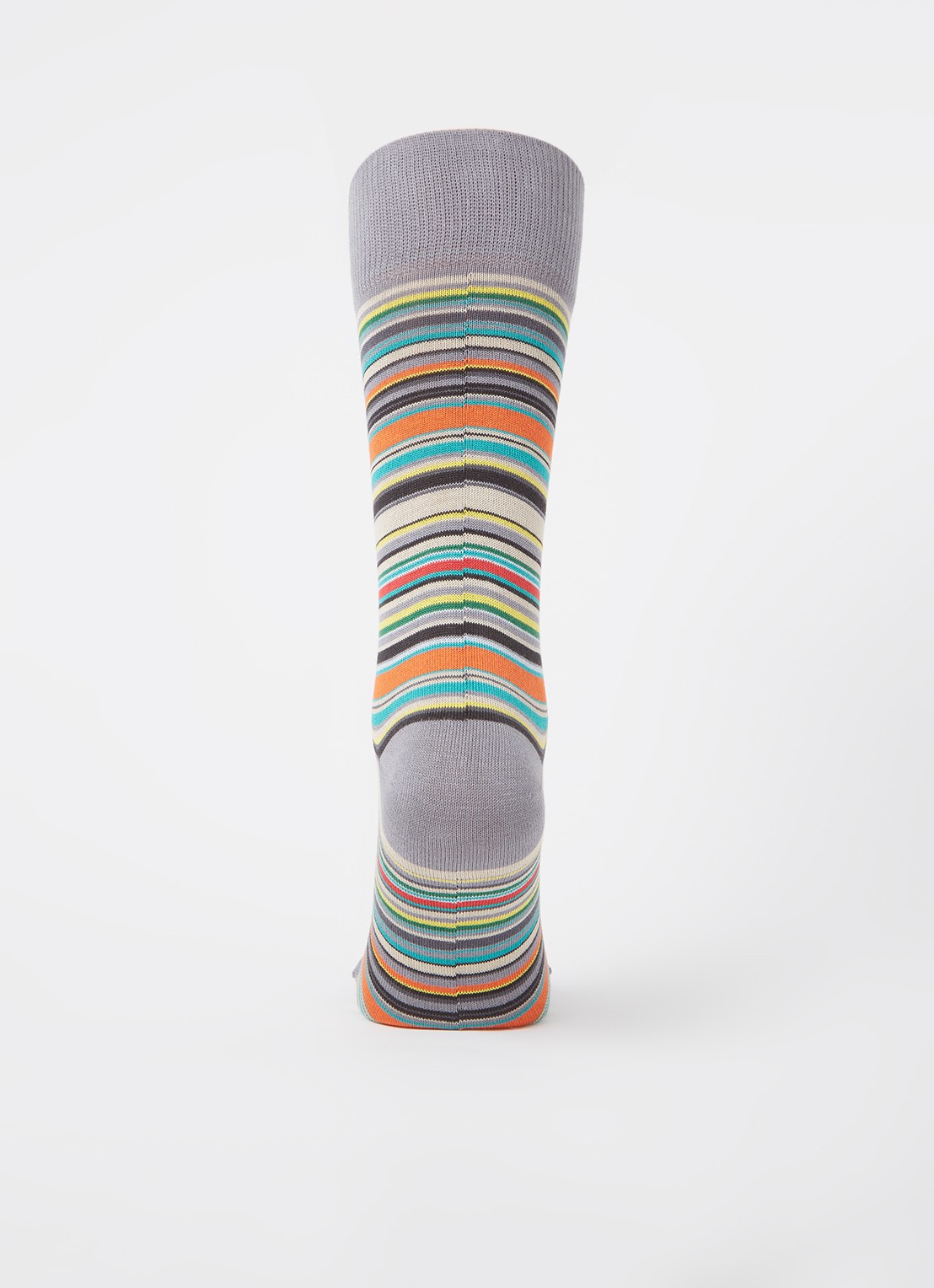 Paul Smith Sokken met streepprint in 3-pack - voorkant 4 grijs